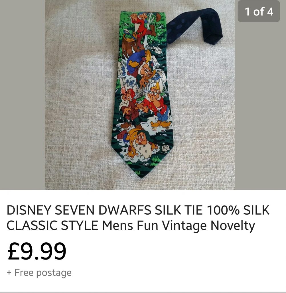 recent tie sales on ebay 2
