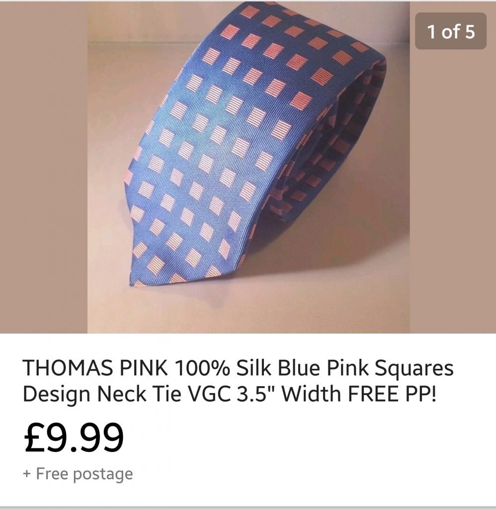recent tie sales on ebay 3
