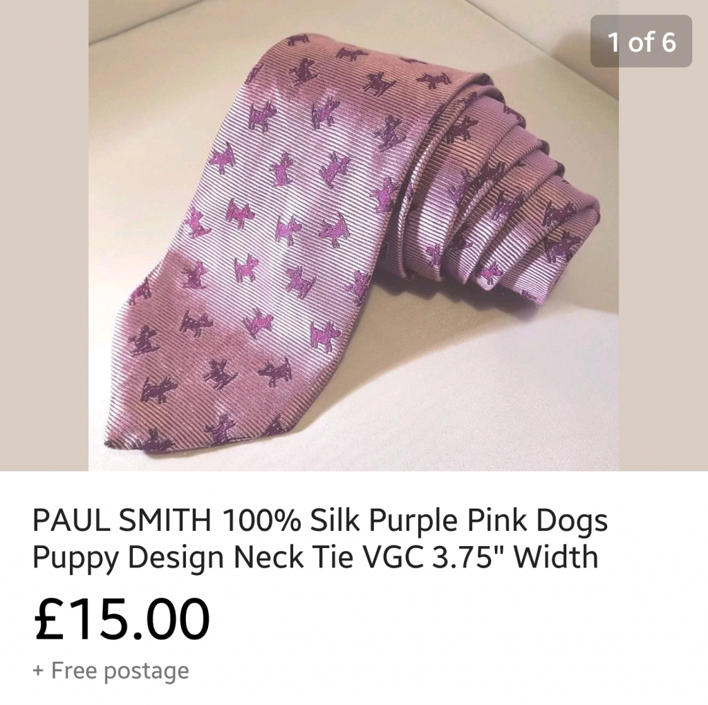 recent tie sales on ebay 6