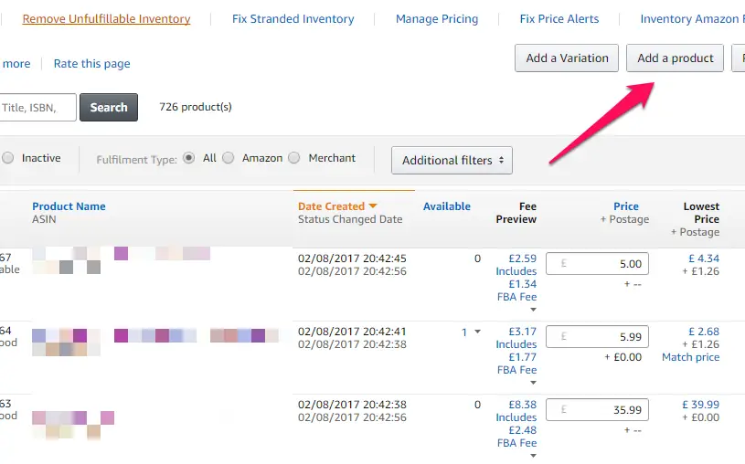 how to send in a box on amazon fba