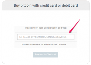 paste bitcoin wallet address