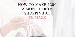 make money from shopping in retail stores
