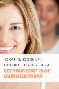 100% FREE BLOGGING COURSE