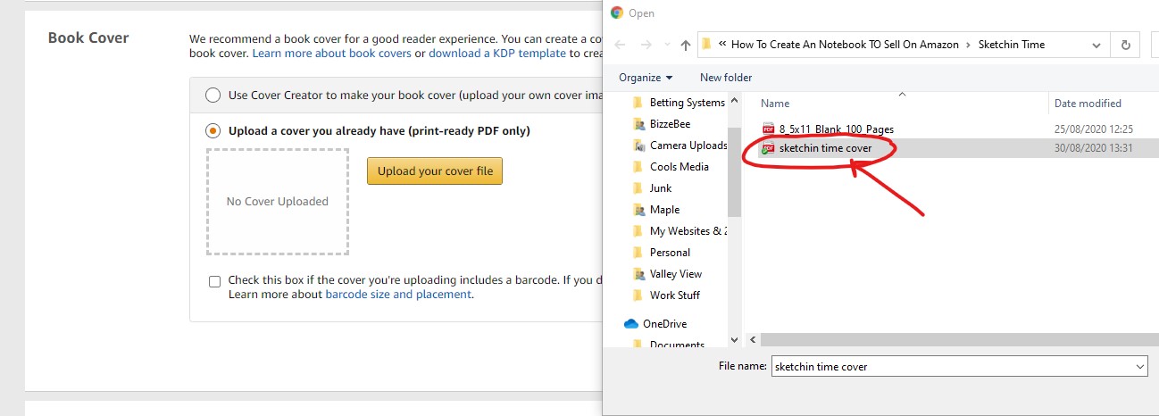 How To Design And Sell Notebooks On Amazon – Step By Step Guide | Side ...