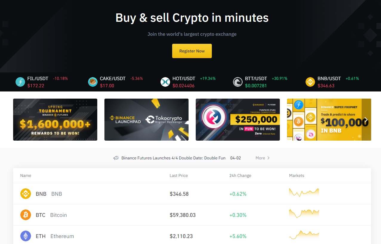 binance exchange
