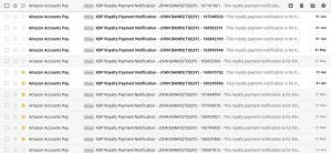 payments from Amazon KDP
